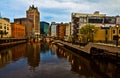 Brew Pubs and Restaurants on The Riverwalk Royalty Free Stock Photo