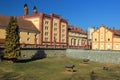 Brewery building in Trebon Royalty Free Stock Photo
