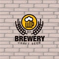 Brewery Logo. Vector Illustration