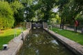 Brewhurst Lock. Wey & Arun Canal. Loxwood. UK Royalty Free Stock Photo