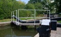 Brewhurst Lock. Wey & Arun Canal. Loxwood. UK Royalty Free Stock Photo