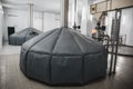 Brewing production, tanks for manufacturing alcohol