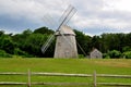 Brewster, MA: 18th Century Higgins Farm Windmill Royalty Free Stock Photo