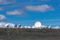 Satellite Antennas on hillside