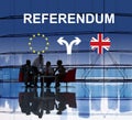 Brexit Bremain UK EU Referendum Concept