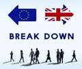 Brexit Britain Leave European Union Quit Referendum Concept