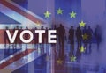 Brexit Britain Leave European Union Quit Referendum Concept