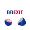 Brexit Cracked eggs