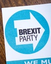 Brexit Party Royalty Free Stock Photo