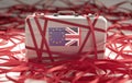 Brexit red tape concept Royalty Free Stock Photo