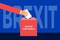 Brexit - second referendum