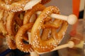 A brezel, German bread Royalty Free Stock Photo