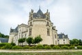 BrezÃÂ© castle attraction in Loire region in France