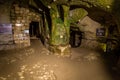 BrezÃÂ© castle built under the ground in France