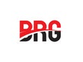 BRG Letter Initial Logo Design Vector Illustration Royalty Free Stock Photo
