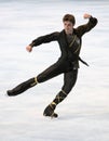 Brian JOUBERT (FRA) free skating Royalty Free Stock Photo