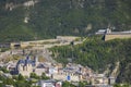 Briancon forts (Enceinte urbaine de Briancon), UNESCO site, Briancon, Savoy, France Royalty Free Stock Photo