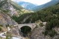 Briancon, France. Pont d'Asfeld. Royalty Free Stock Photo