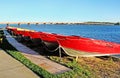 Bribie Island Boats Royalty Free Stock Photo