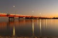 Bribie Island Bridge Sunset