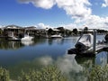 Bribie Island Canals Royalty Free Stock Photo