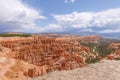 Brice Canyon national park Utah state. Royalty Free Stock Photo
