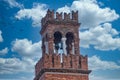 Brick Bell Tower Against Sky in Venice