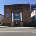 Brick building of the Bondi Masonic Centre at Bondi Road, Bondi, NSW Australia.