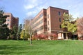 Brick Building on University Campus Royalty Free Stock Photo