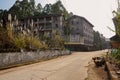 Brick buildings of 1970s in deserted 630 factory,Chengdu