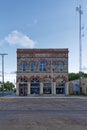 The Brick built and Traditional Nautical City By The Sea Museum in the small Coastal Texas Town of Palacios Royalty Free Stock Photo