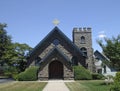 Brick Church Royalty Free Stock Photo