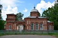 Brick Church in eclectic style, built in 1911-1916 with shipowners Bogomolovym belonged to ukrainiski community Royalty Free Stock Photo