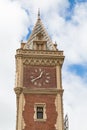 Brick Clock Tower in San Francisco Royalty Free Stock Photo