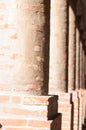 Brick columns Royalty Free Stock Photo