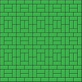 Brick double boxed basketweave style vector design background