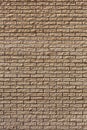 Brick facade wall made of stone. Royalty Free Stock Photo