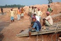 Brick field workers