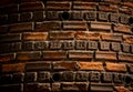 Brick firecracker oven in a big buddhist temple in Thailand Royalty Free Stock Photo