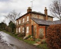 Brick and Flint House Royalty Free Stock Photo
