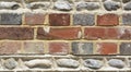 Brick and flintstone wall Royalty Free Stock Photo