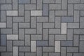 The brick floor texture surface detail image for background Royalty Free Stock Photo