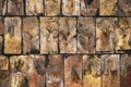 Brick flooring as background Royalty Free Stock Photo