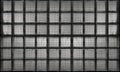 Brick glass wall pattern texture background Royalty Free Stock Photo