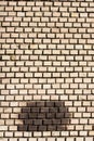 Brick grungy wall texture. Urban city background Royalty Free Stock Photo