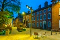 Brick houses in Leicester, England Royalty Free Stock Photo
