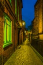 Brick houses in Leicester, England Royalty Free Stock Photo