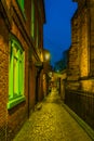 Brick houses in Leicester, England Royalty Free Stock Photo