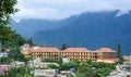 Brick houses at Y Ty town in Sapa, Vietnam Royalty Free Stock Photo