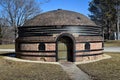 Brick Kiln Building at Phelps Park in Decorah, Iowa Royalty Free Stock Photo